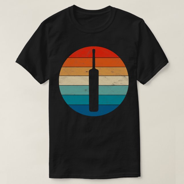 Cricket Bowler T-Shirt (Design Front)