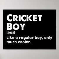 Cricket Boy Funny Definition Cricket Lover