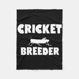 Cricket Breeder Cricket Breeding Crickets Future B Fleece Blanket