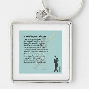 Cricket - Brother Poem Key Ring