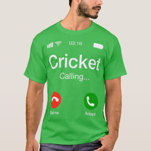 Cricket Calling Cricket Phone 2 T-Shirt