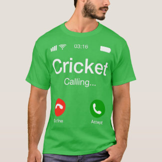 Cricket Calling Cricket Phone 2 T-Shirt