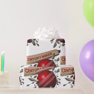 Cricket Century Maker Wrapping Paper