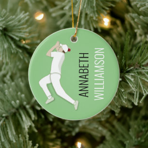 Cricket Ceramic Ornament