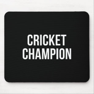 Cricket Champion - Mouse Pad