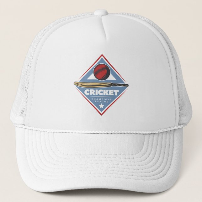 Cricket Champions  Trucker Hat (Front)