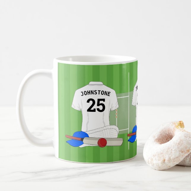 Cricket club fan/player coffee mug (With Donut)
