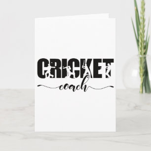 Cricket Coach Card