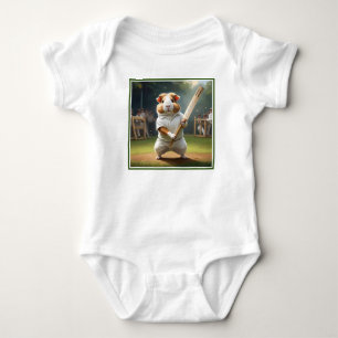 Cricket Craze: The Guinea Pigs Big Match Baby Bodysuit