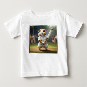Cricket Craze: The Guinea Pigs Big Match Baby T-Shirt