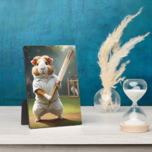 Cricket Craze: The Guinea Pigs Big Match Plaque