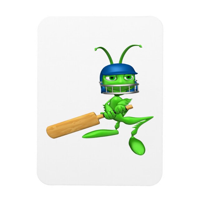 Cricket Cricket Magnet (Vertical)