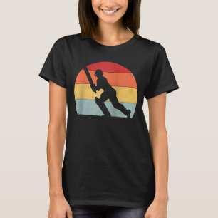 Cricket cricketer batter England India Pakistan US T-Shirt