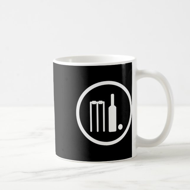 Cricket Cricketer Cricketers India Pakistan Englan Coffee Mug (Right)
