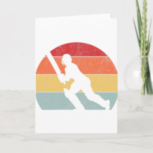 Cricket Cricketer Cricketers Men Women Kids Boys G Card