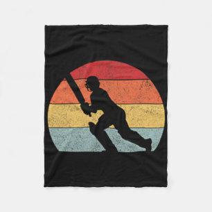 Cricket Cricketer Cricketers Men Women Kids Boys G Fleece Blanket