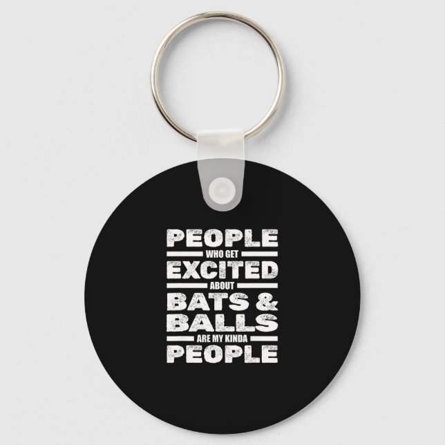 Cricket - Cricketer Ts Player Tsman Bowler Cricket Key Ring (Front)