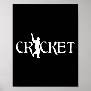 Cricket Cricketing Cricket Sport Cricket Player 1  Poster