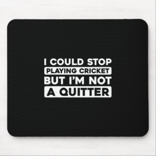 Cricket Cricketing Tsman - Umpire Bowler Cricketer Mouse Pad