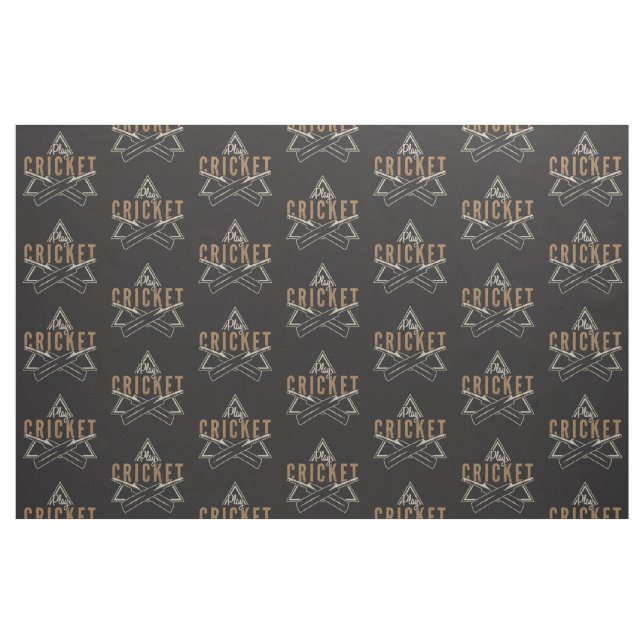 Cricket Customisable Fabric (Fat Quarter)