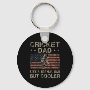 Cricket Dad Like A Normal Dad But Cooler Father's  Key Ring