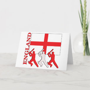 Cricket England Card