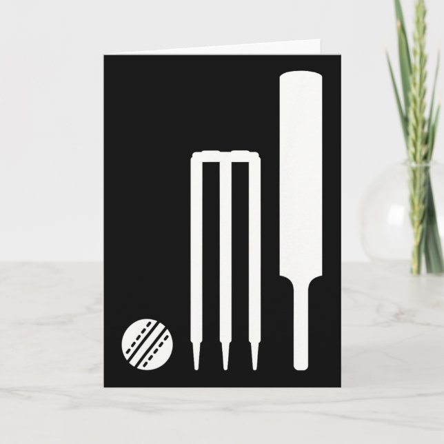 Cricket Equipment  Card (Front)