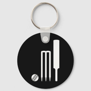 Cricket Equipment  Key Ring