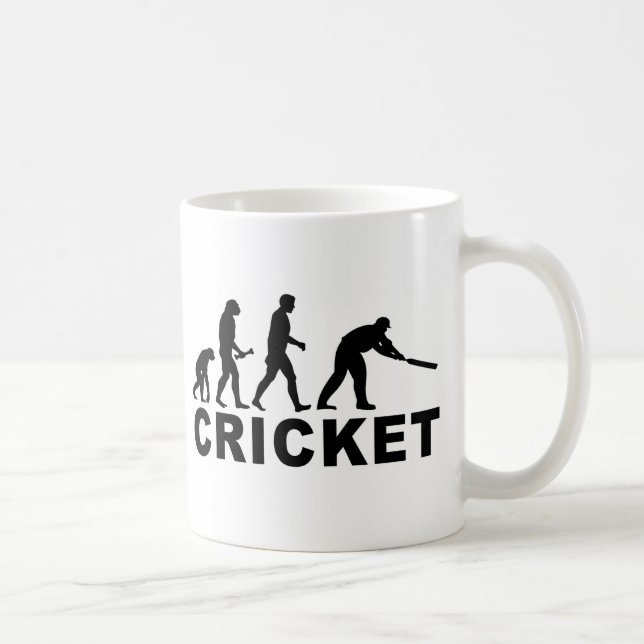 Cricket Evolution Coffee Mug (Right)
