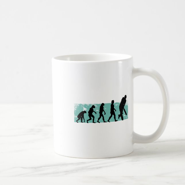 Cricket Evolution Cricket  Coffee Mug (Right)