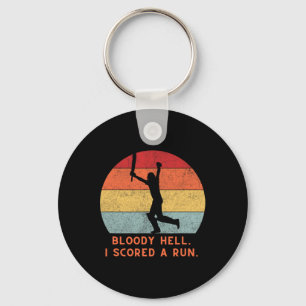 Cricket Fans Cricketers England India Pakistan Fun Key Ring