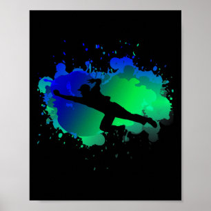 Cricket For Cricketer Fielder Boys Retro Cricket  Poster