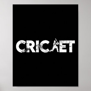 Cricket Game - A Proud Cricket Poster