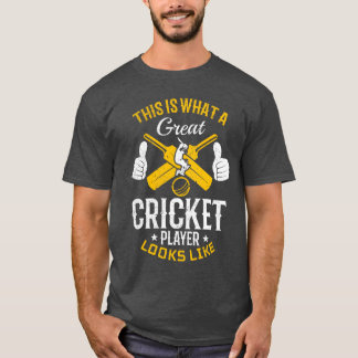 Cricket Game Cricket Sport Great Cricket Player T-Shirt