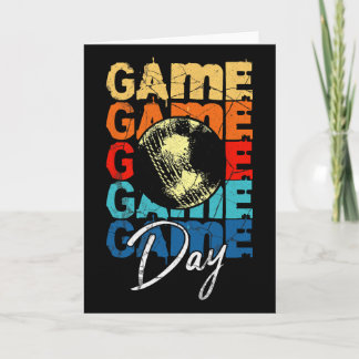 Cricket Game Day Cricket Mum Dad Sister Boys Girl  Card
