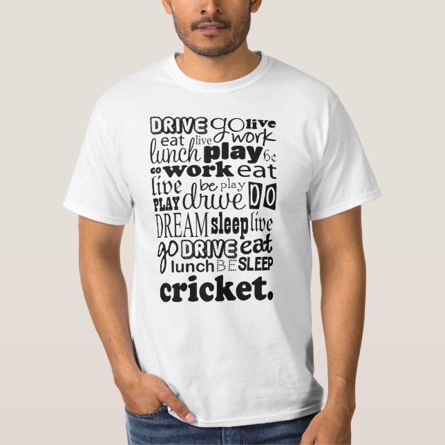 Cricket Gift T-Shirt (Front)