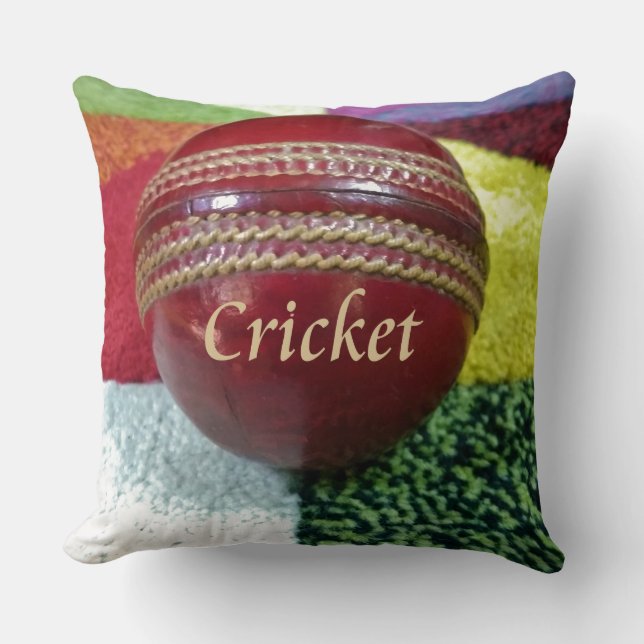 Cricket I Love this Game Cushion (Front)