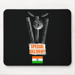 Cricket India Jersey Flag Indian Cricket In Usa  Mouse Pad