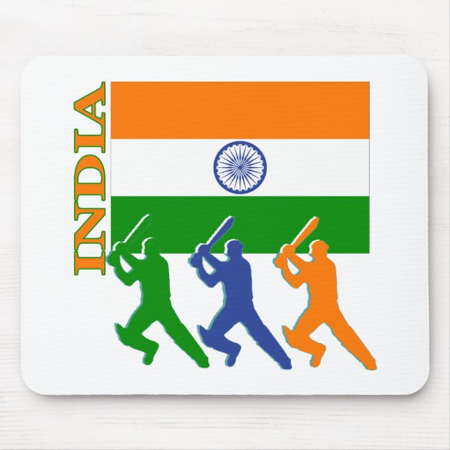 Cricket India Mouse Pad (Front)