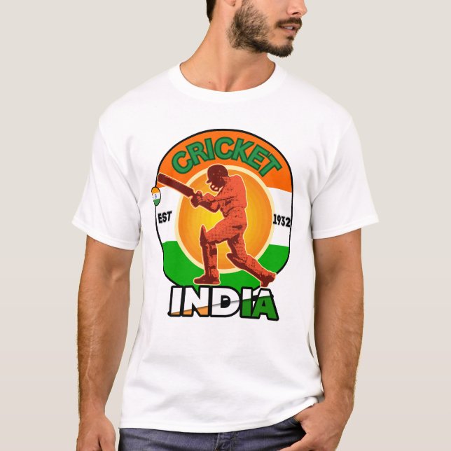 Cricket India T-Shirt (Front)
