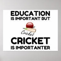 CRICKET IS IMPORTANTER