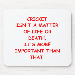 cricket joke mouse pad