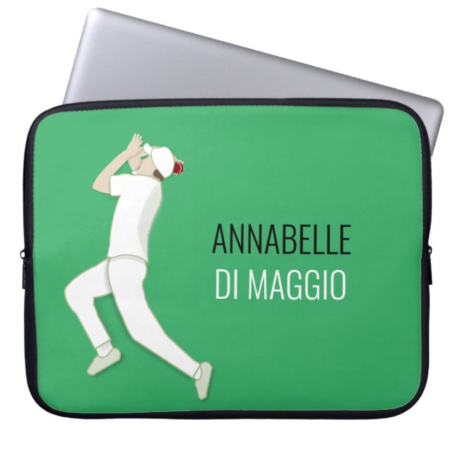 Cricket Laptop Sleeve (Front)