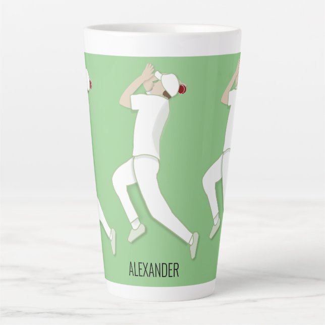 Cricket Latte Mug (Front)