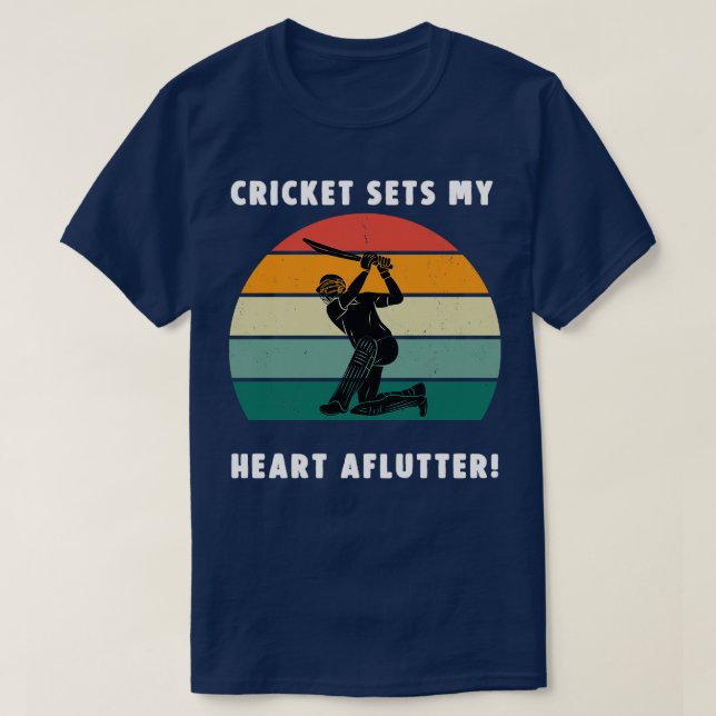 Cricket lover T-Shirt (Design Front)