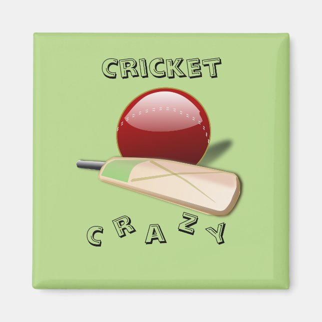 Cricket Magnet (Front)