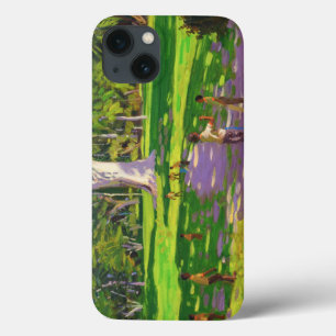 Cricket match Botanical Gardens Dominica iPhone 13 Case