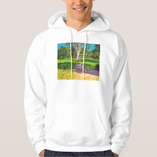 Cricket match Botanical Gardens Dominica Hoodie