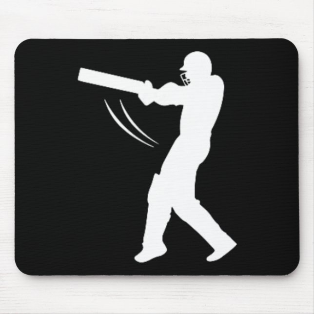 Cricket Men Cricketer Cricketers Cricket  Mouse Pad (Front)