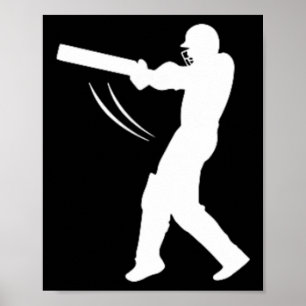 Cricket Men Cricketer Cricketers Cricket Poster